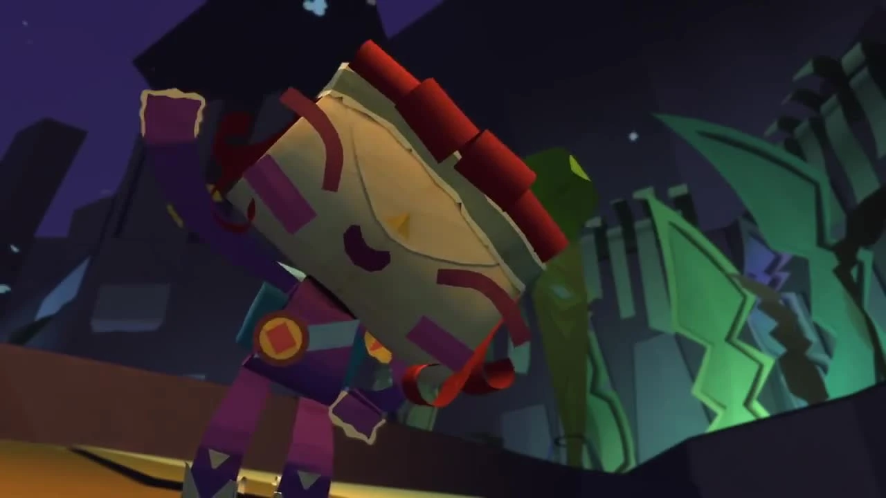 Tearaway Unfolded "Gamescom 2014 трейлер PS4"