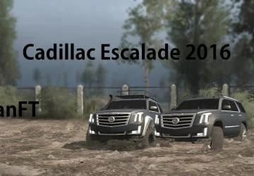 Spintires: MudRunner "Мод Cadillac Escalade 2016 версия 1.0 (09.08.18) (v18/05/21)"
