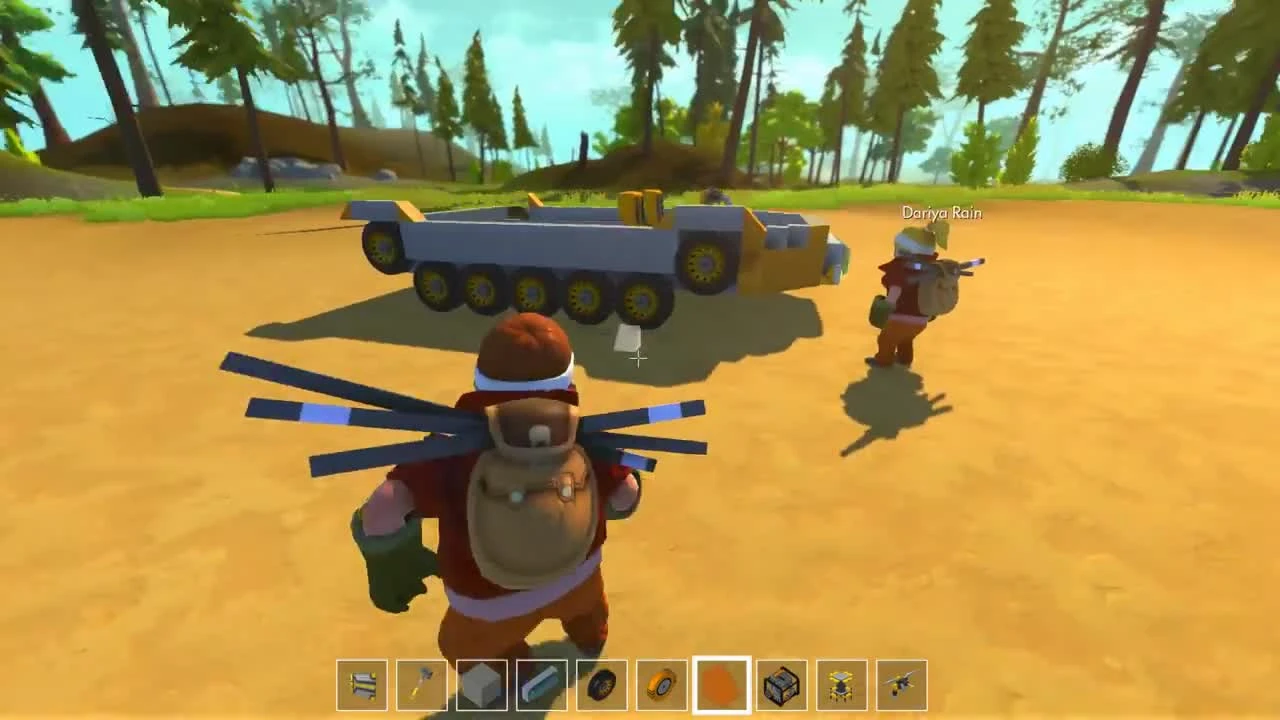 Scrap Mechanic: Большой танк