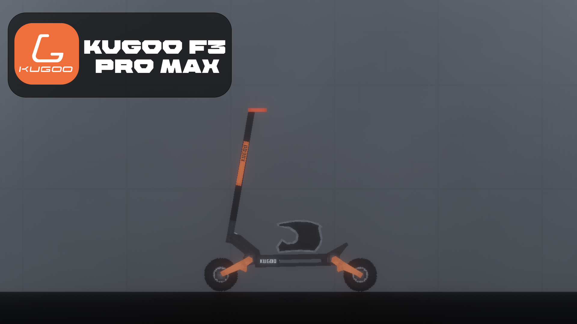 People Playground "Kugoo F3 Pro Max"