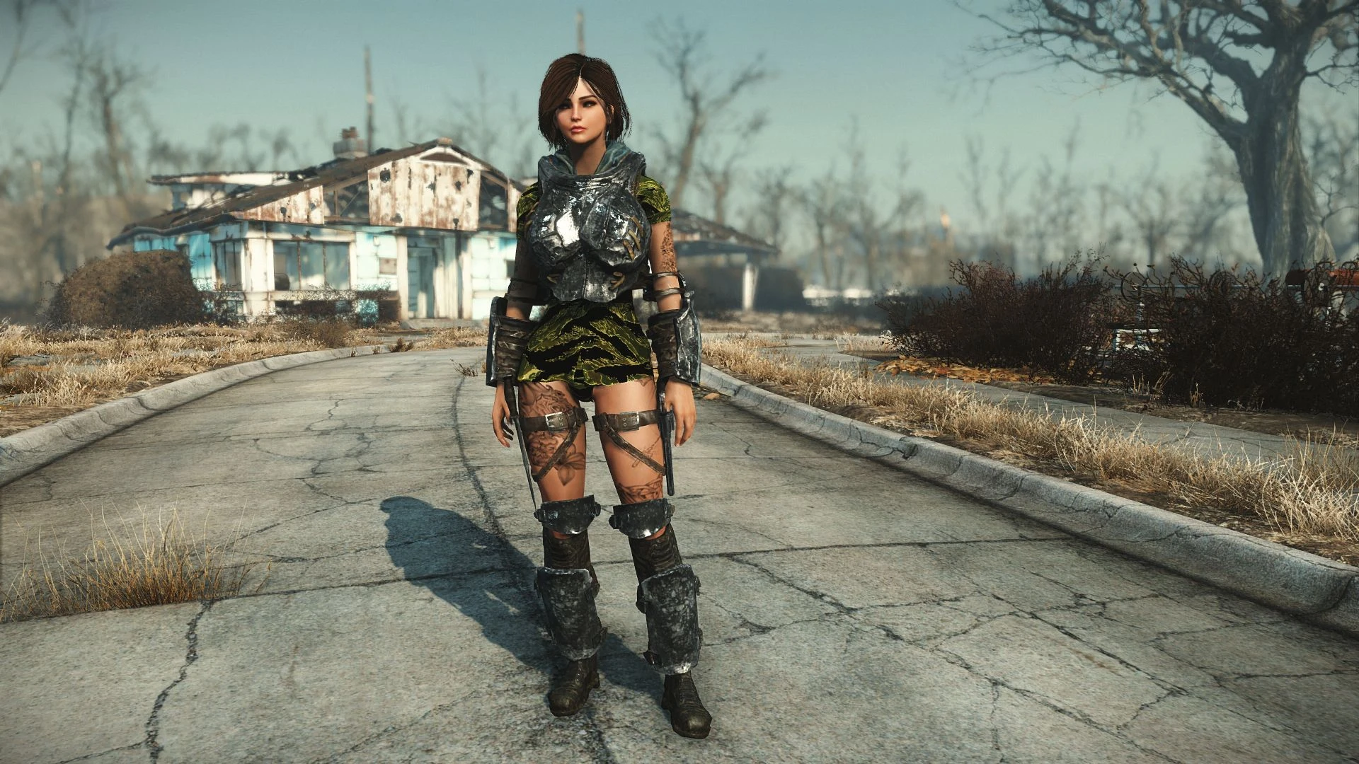 Fallout 4 "Ретекстур металлической брони"