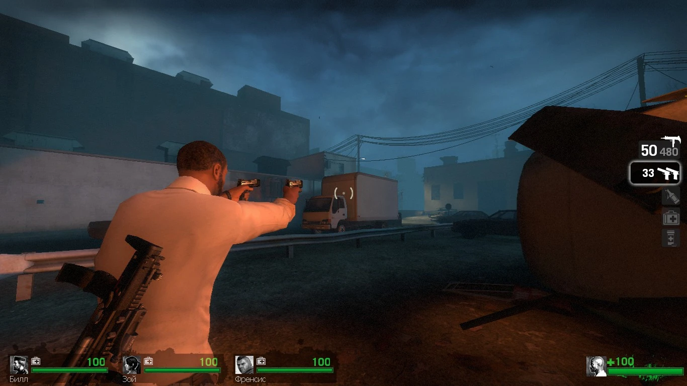 Left 4 Dead "USP вместо пистолетов"