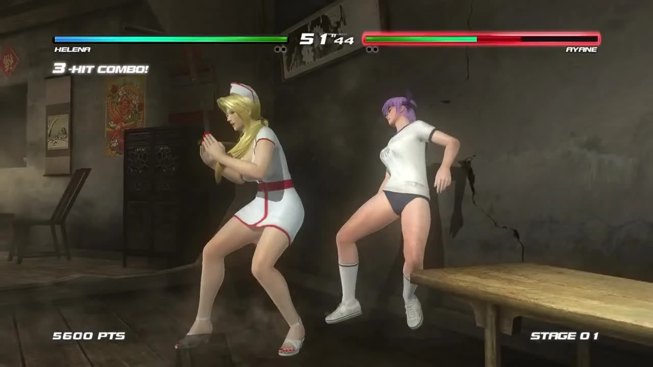 Dead or Alive 5 Last Round. No nude mod needed. Helena.