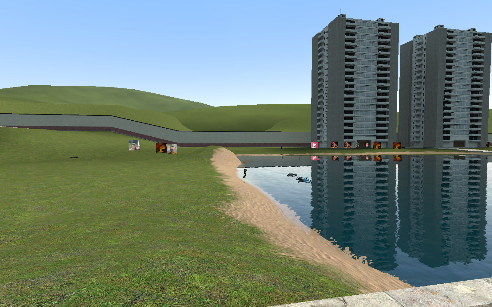 Garry's Mod "Multiverse nextbot v0.4 + Wheatley's Parkour"