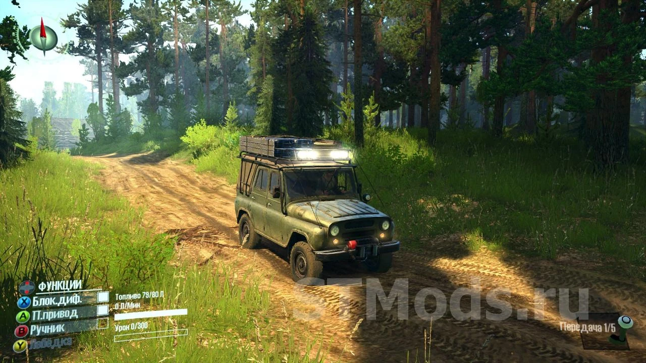 Spintires: MudRunner "Summer Graphics Remastered версия 1.2.8 (v18/10/18)"