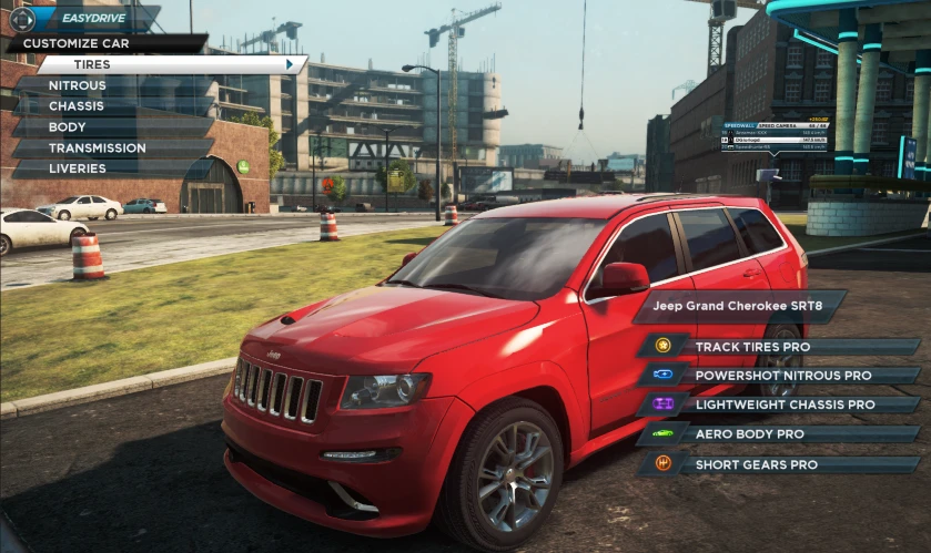 Need for Speed: Most Wanted "Jeep Grand Cherokee SRT8"