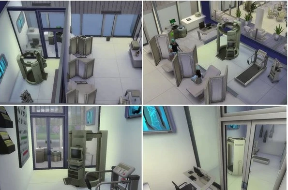 The Sims 4 "Больница Seattle Grace от fsdesign"