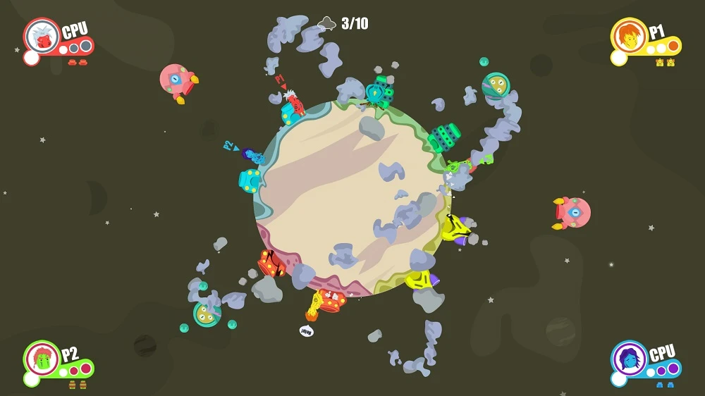 Аркада Cosmic Defenders выйдет в апреле