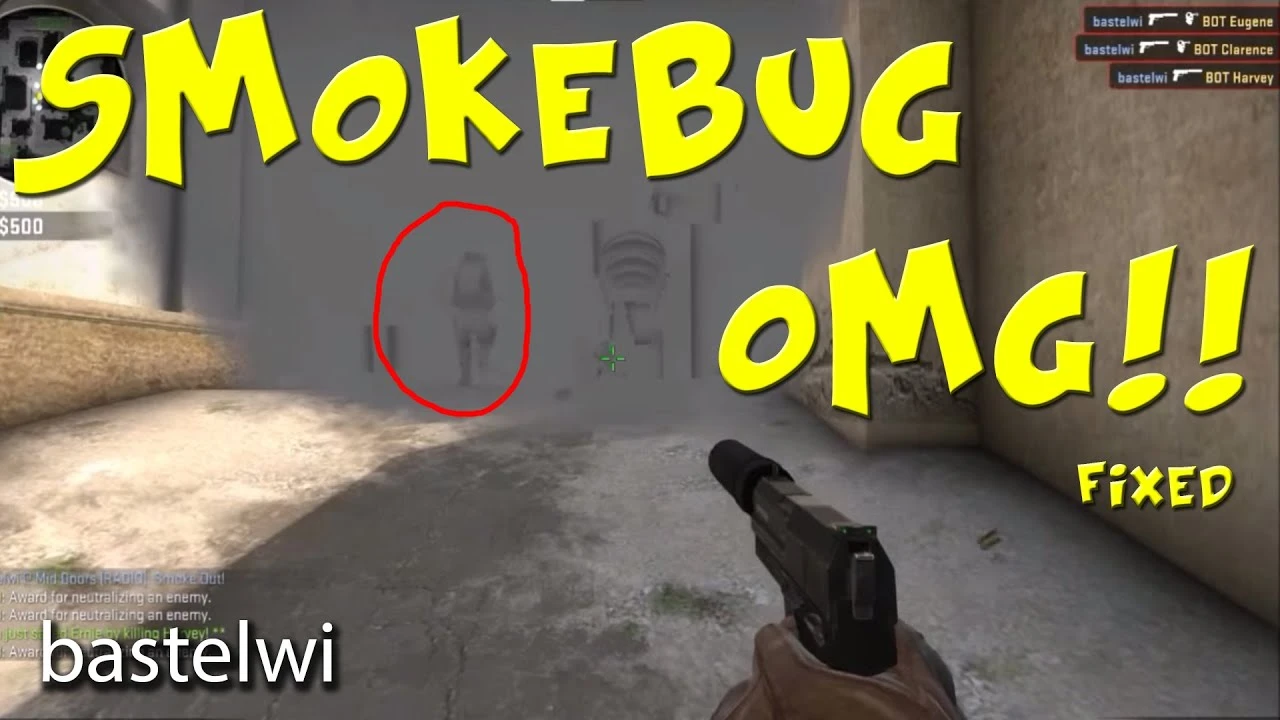 Counter-Strike: Global Offensive: Совет (Смотрим сквозь дым)