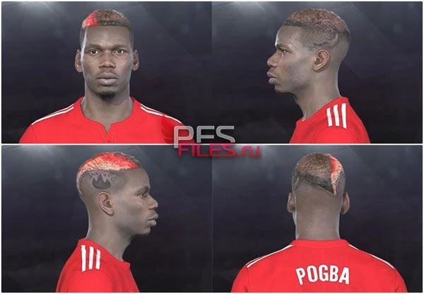 Pes 2018 "Pogba Face V2"