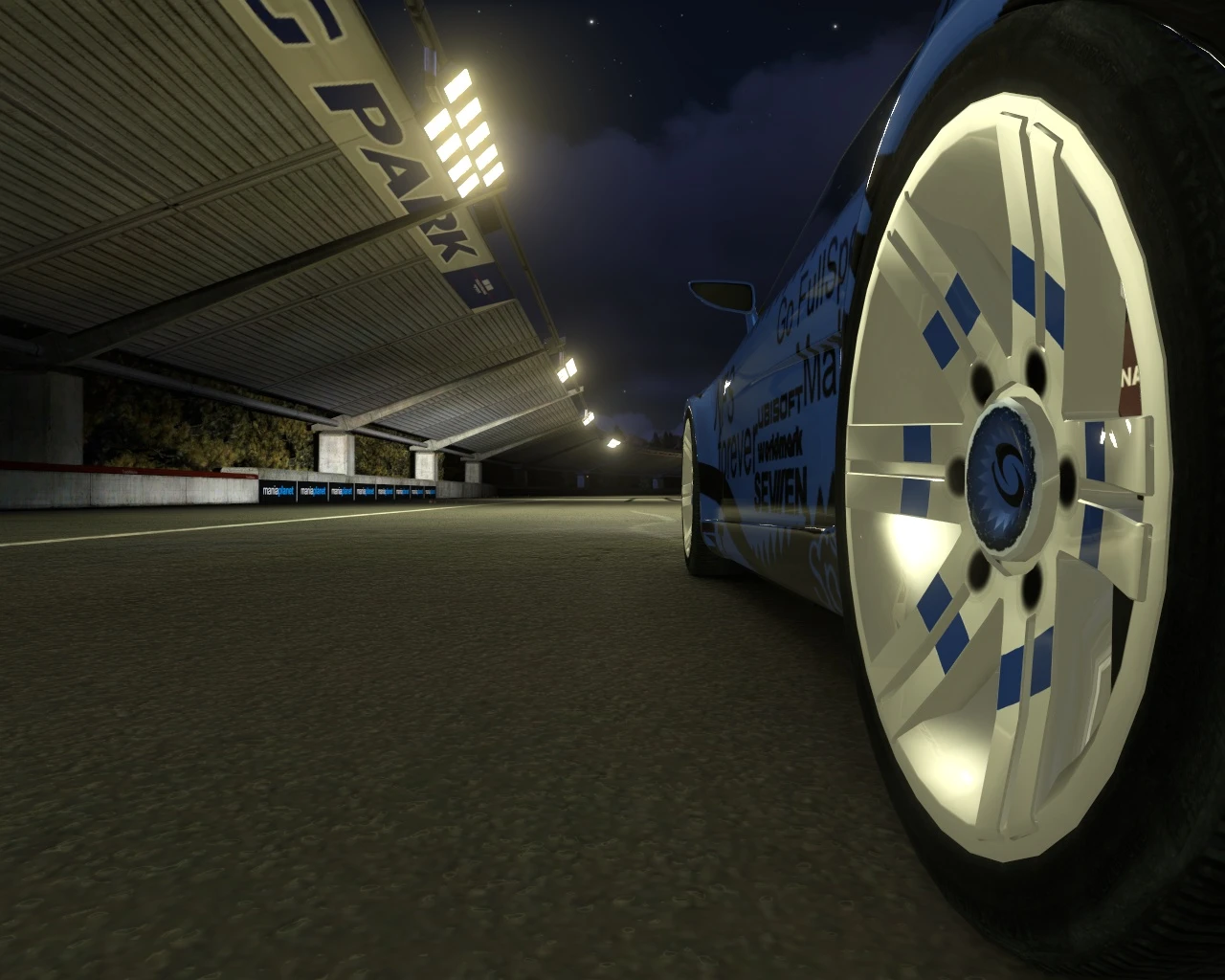 TrackMania 2 Canyon "скин машины"