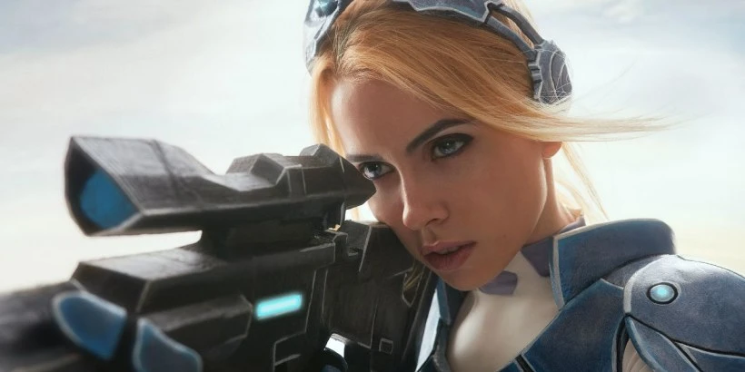 Косплей - Нова Терра из игры Starcraft 2