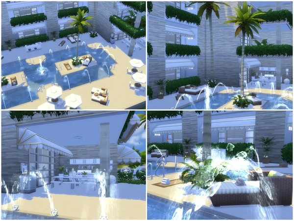 The Sims 4 "Spa-Hotel от fsdesign"