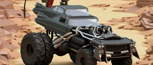 Отличные стилизованные арты Mad Max