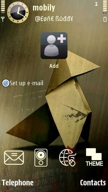 Heavy Rain "Тема  для телефонов Nokia 5230, 5530, 5800..."