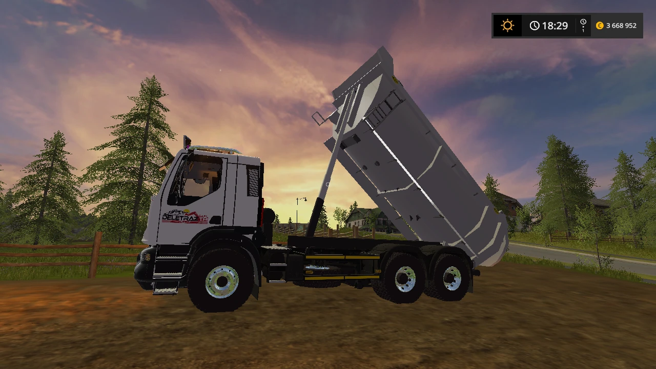 Farming Simulator 17 "Man tgs 6x4 benne v 1.0"