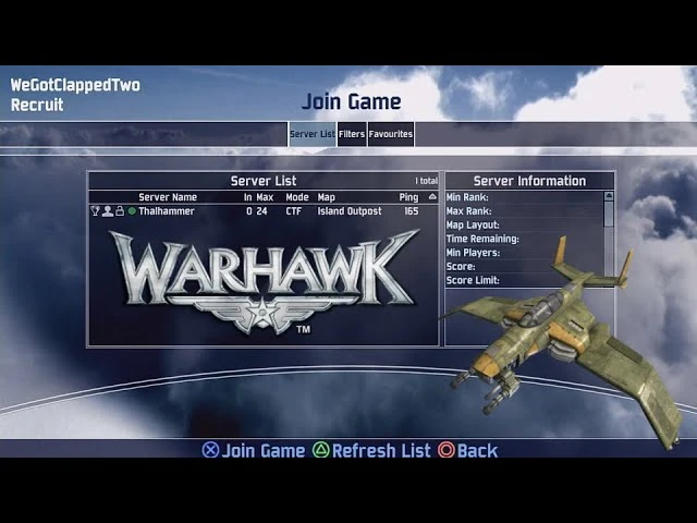 Шутер Warhawk "воскрес из мертвых"