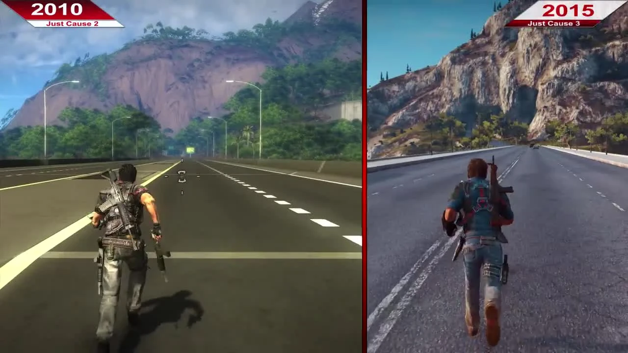 Сравнение | Just Cause 2 (2010) vs. Just Cause 3 (2015) | НА УЛЬТРА | GTX 970