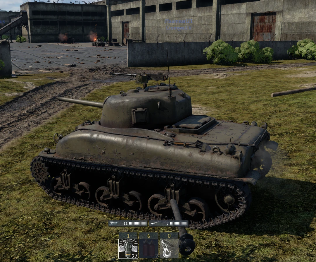 Дополнительное орудие под танком