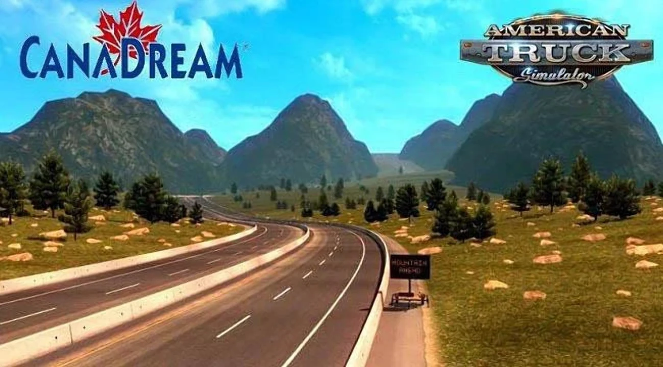 American Truck Simulator "Карта - CanaMania" [v2.56.0]