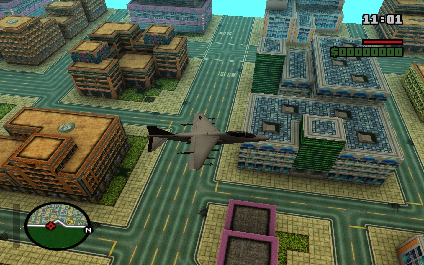 Grand Theft Auto: San Andreas "GTA SA: GTA1 Map"