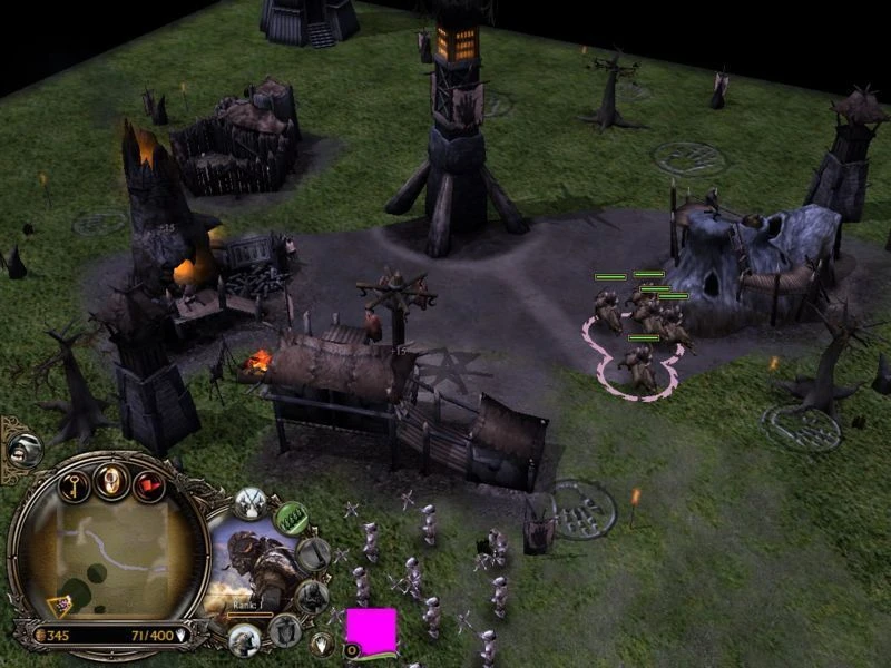 Lord of the Rings: The Battle for Middle-earth "Карта - Dhark Shadow War"