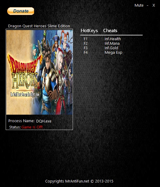 Dragon Quest Heroes Slime Edition: Трейнер/Trainer (+4) [1.0] {MrAntiFun}