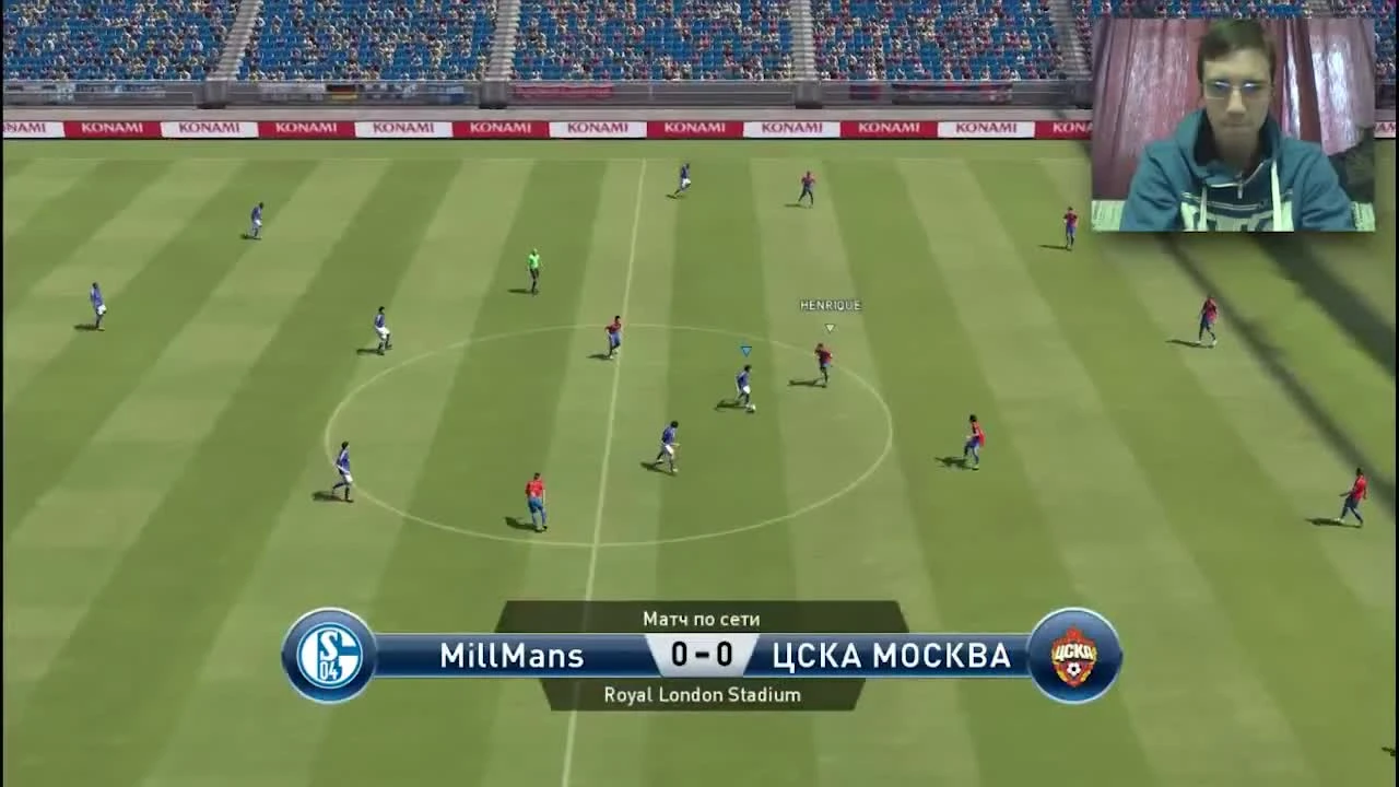 Как играть в MyClub Pes 2015?