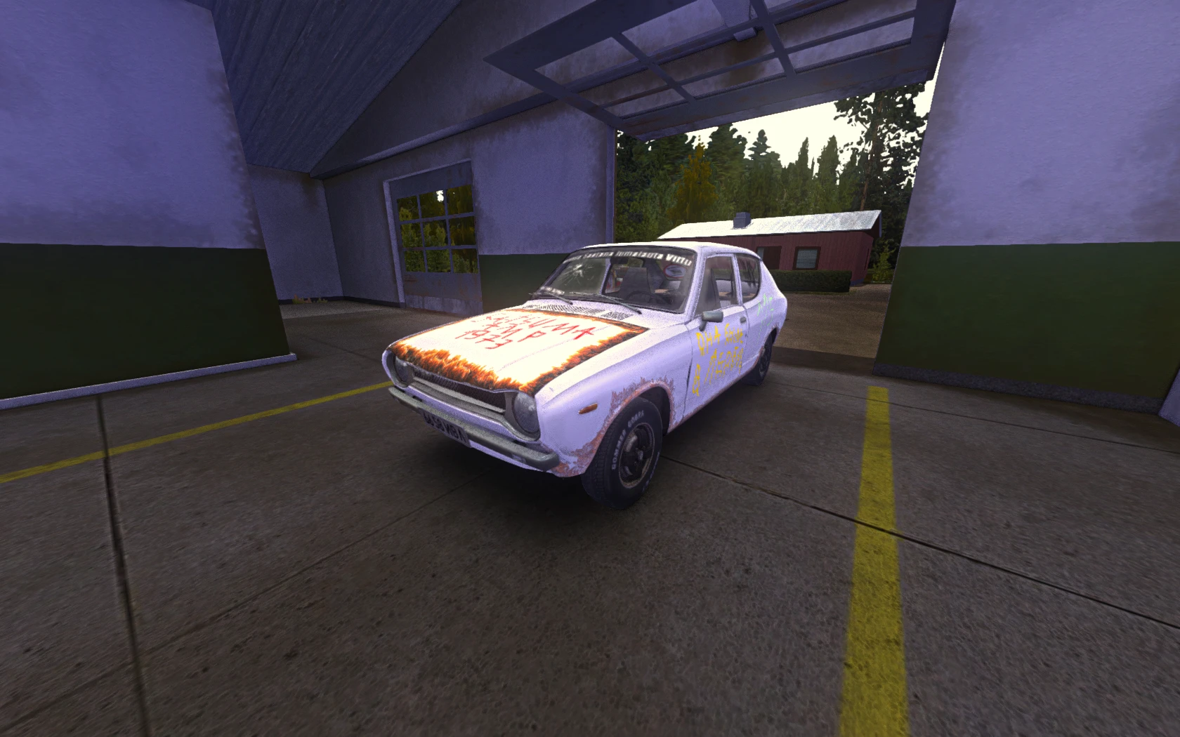 My Summer Car "Боевая Классика Скин на Satsumu"