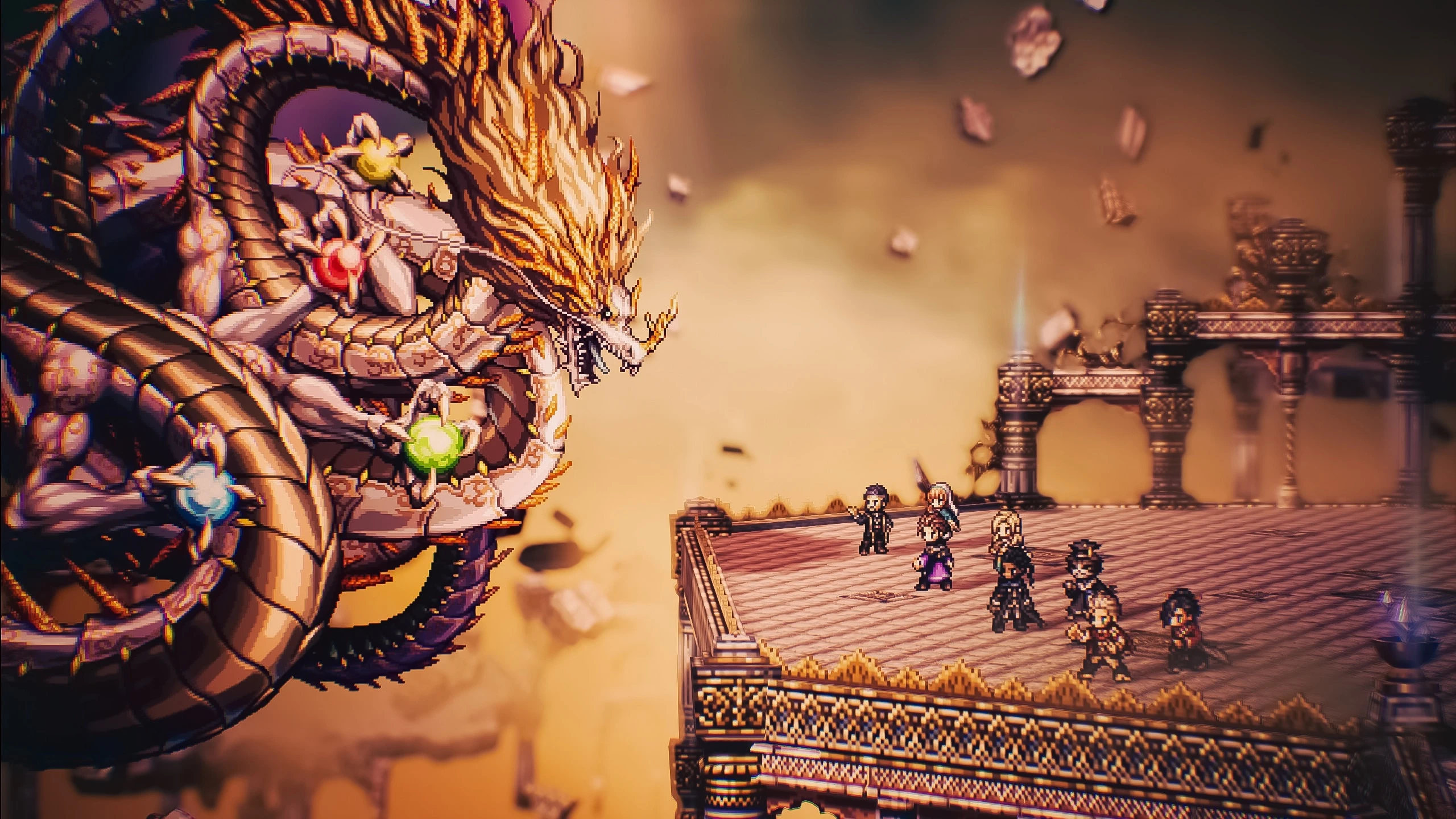 Как фармить опыта, деньги и ресурсы (XP, JP, орехи и листья) в Octopath Traveler 0