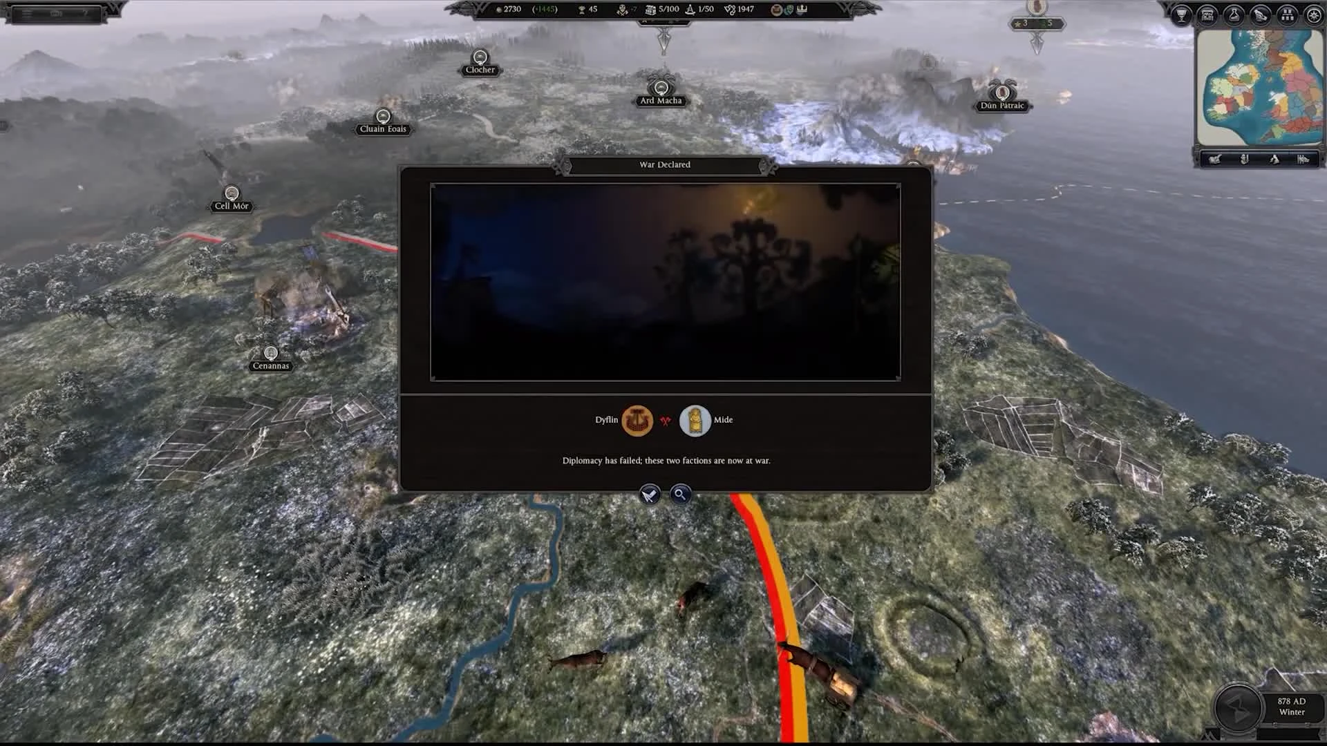 Интриги и Политика в Total War THRONES OF BRITANNIA с переводом на русский