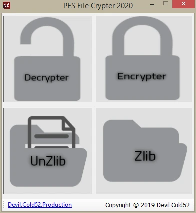 PES 2020 F"ile Crypter By Devil Cold52"