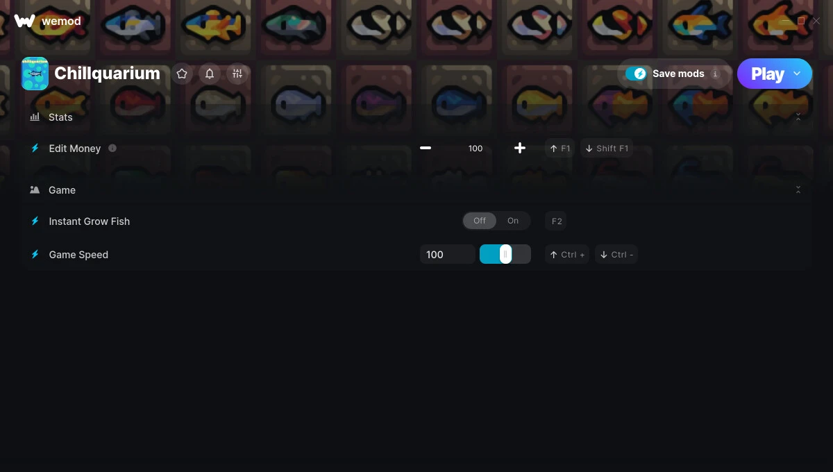 Chillquarium "Трейнер +3" [UPD: 03.06.2025] {ColonelRVH / WeMod}