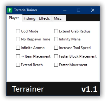 Terraria: Трейнер/Trainer (+23) [1.4.3.2] {V2BlockBuster2K}