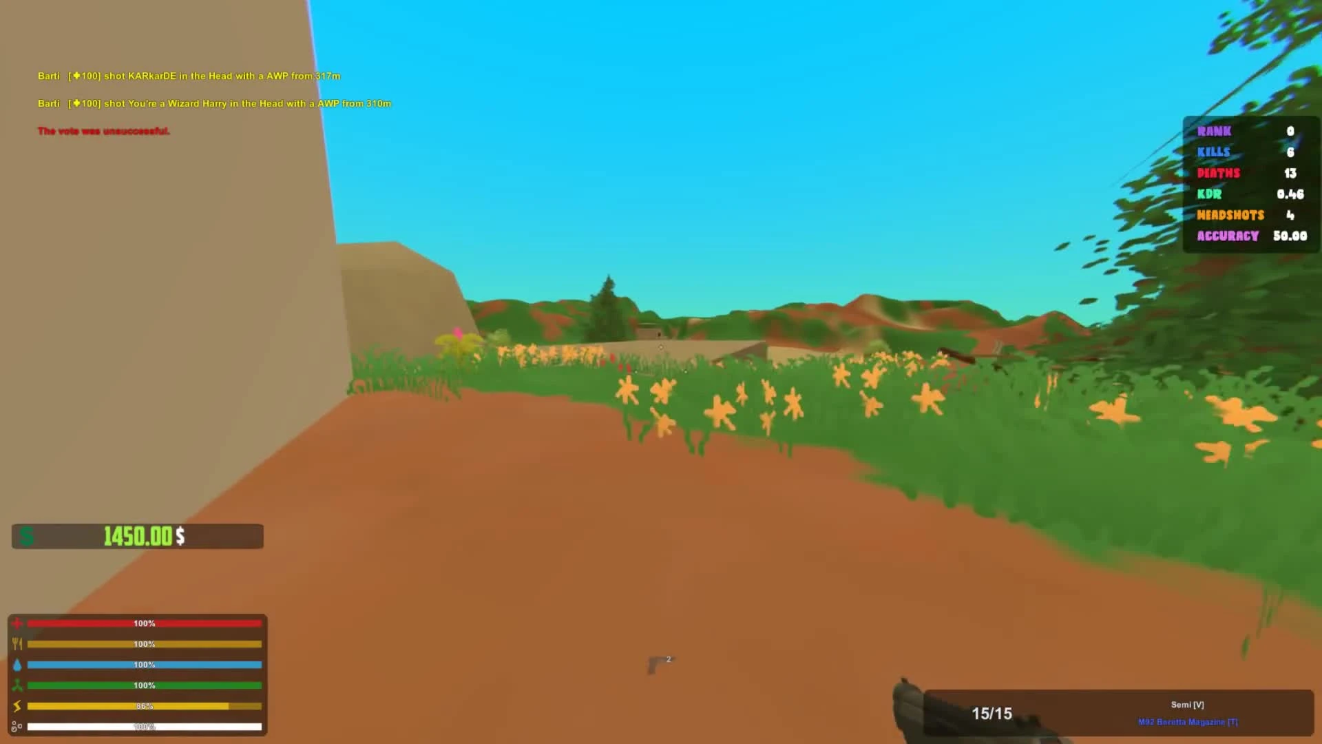 87% Игроков не выживут в зоне с зомби! Unturned: Warzone Z