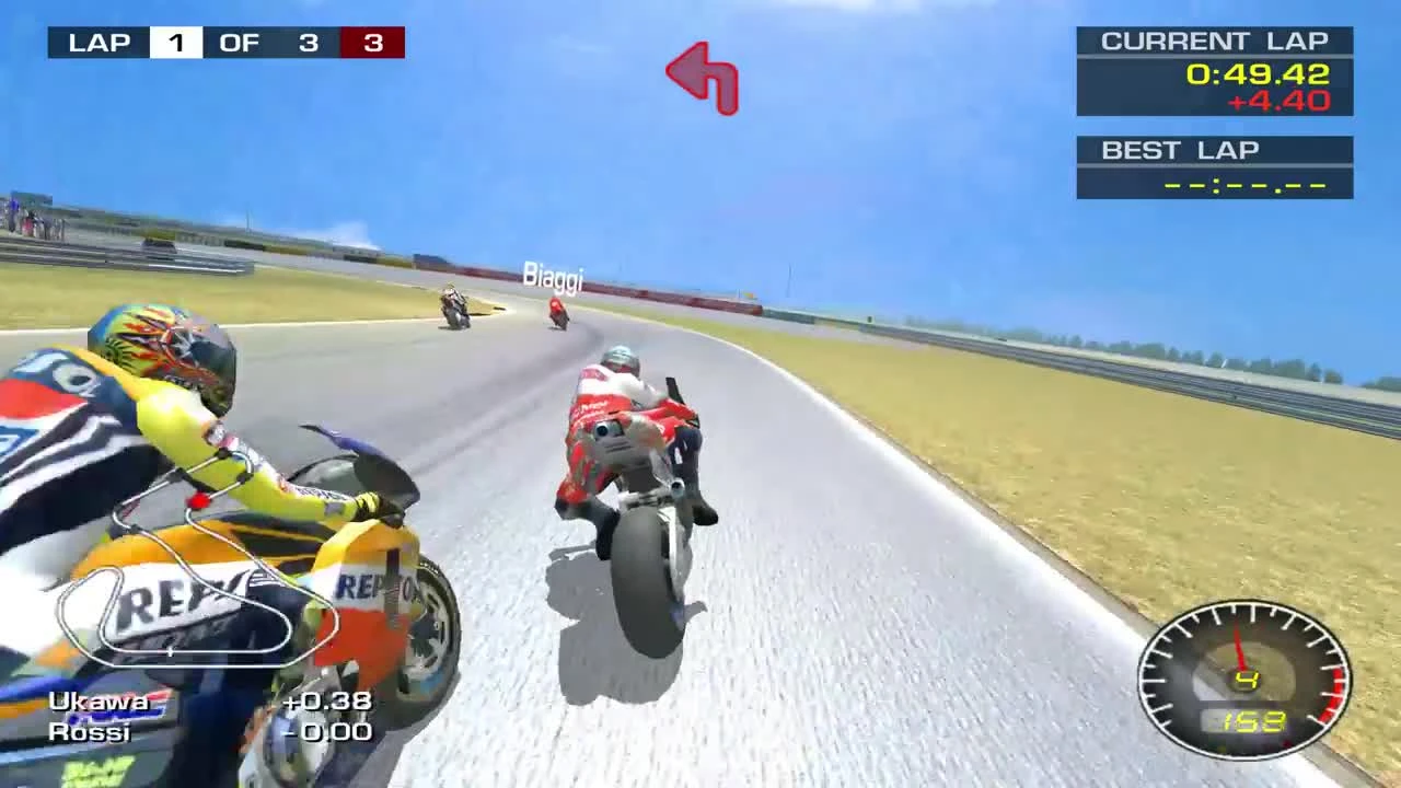 MotoGP 2 геймплей в 4K ( 2019 )