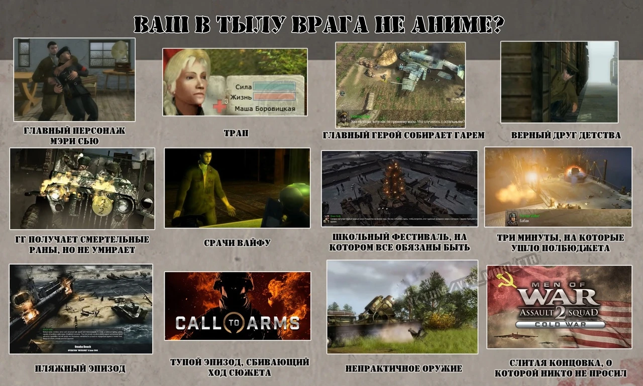 Ваш В Тылу Врага не аниме?