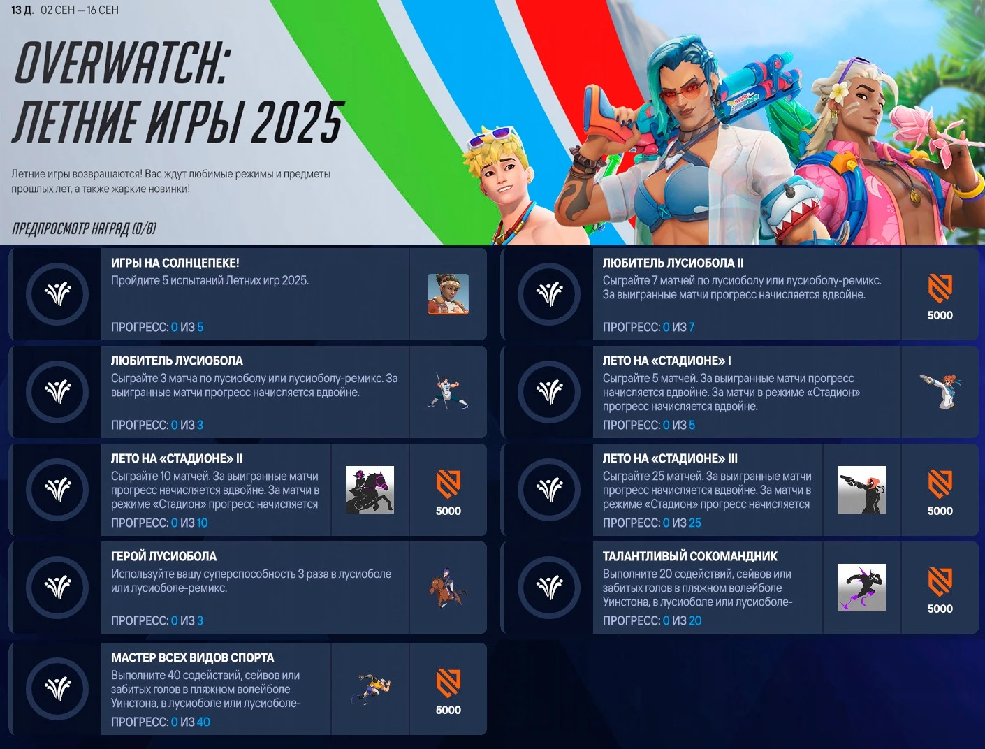 В Overwatch 2 началось событие "Летние игры"