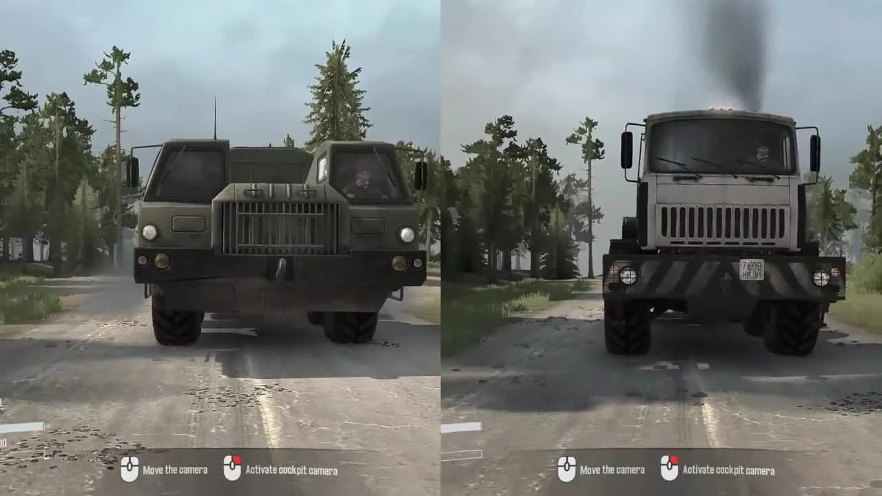 Spintires: MudRunner - E-7310 vs E-7429