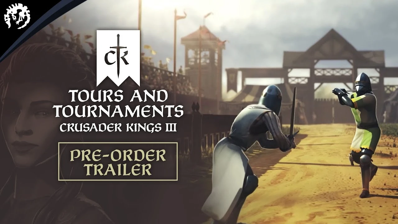 Новый трейлер дополнения Tours and Tournaments для Crusader Kings 3