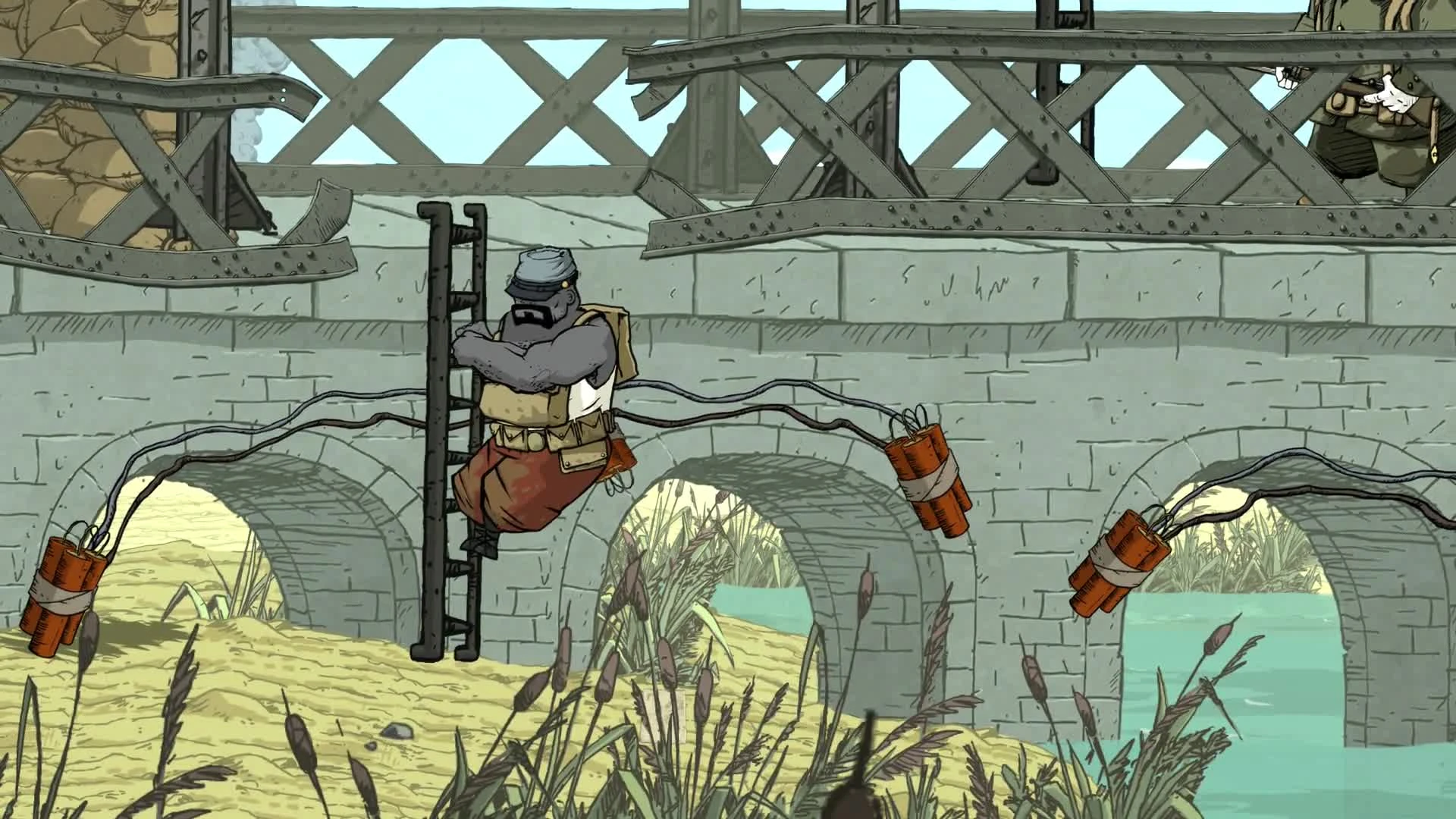 Valiant Hearts [RU/PS4] #1 - Первая встреча друзей