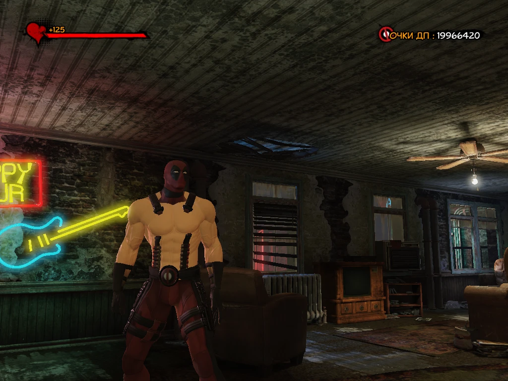 Deadpool "Полуголый Дедпул"