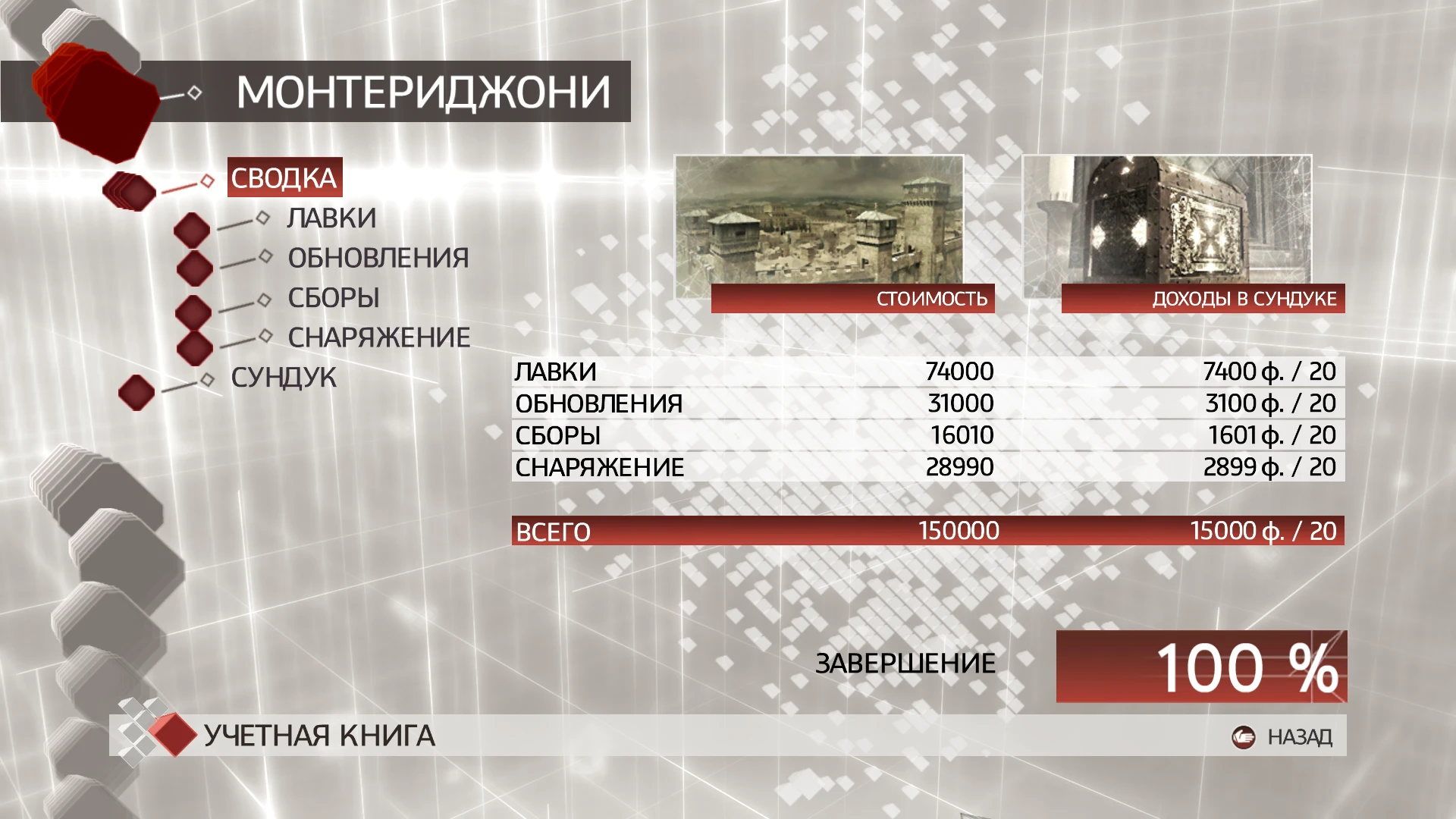 Assassin's Creed 2 "Сохранение - Игра пройдена на 100% - Uplay "