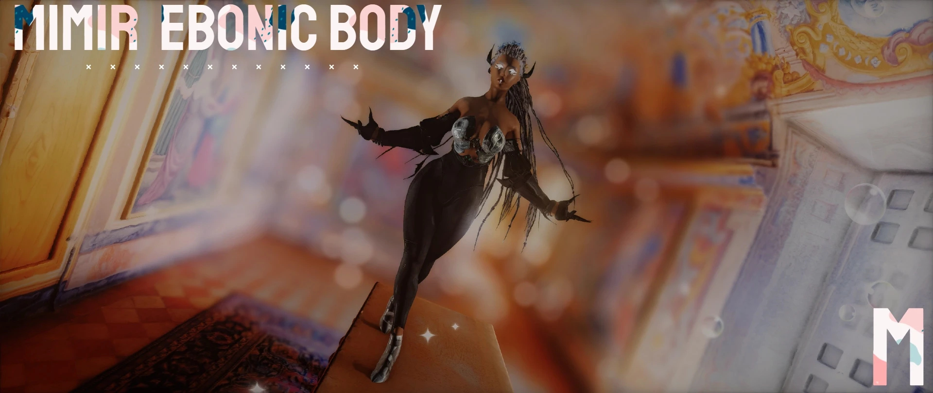 Skyrim SE "Эбонитовое тело (пресет CBBE)"