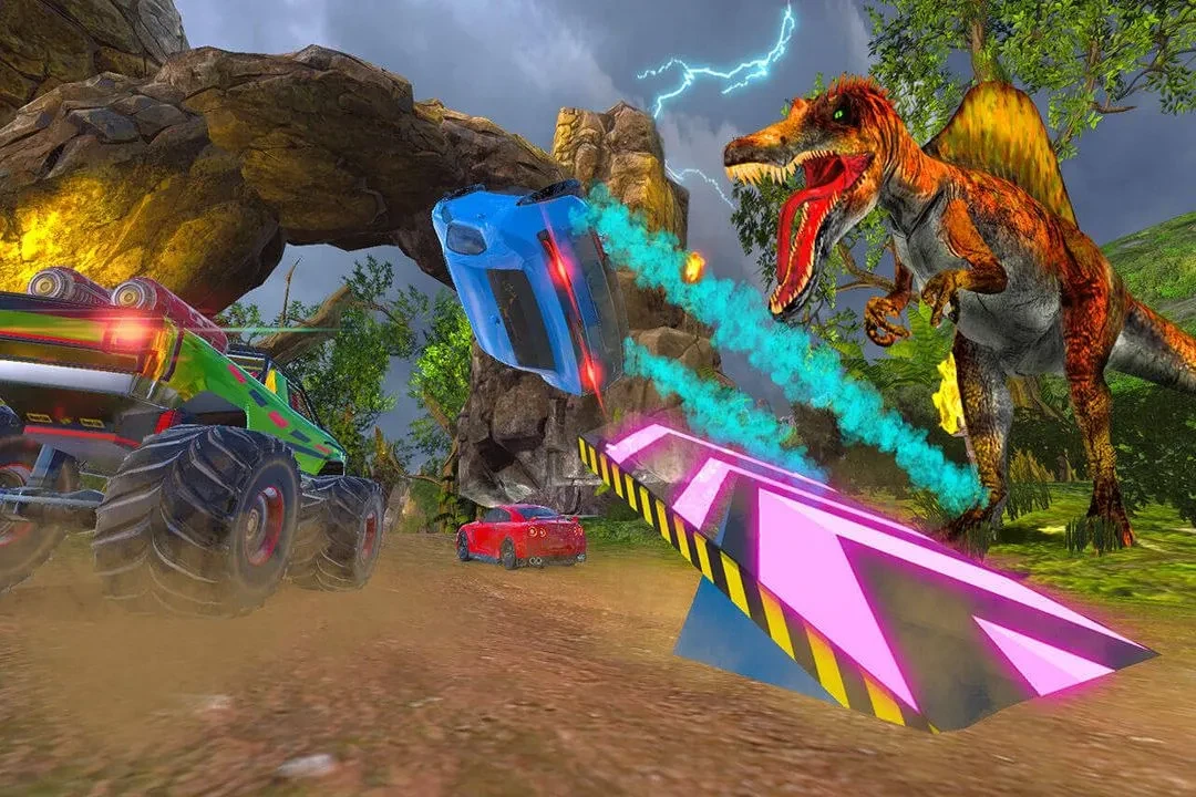 Новый трейлер Cruis'n Blast демонстрирует некоторые из своих безумных гоночных мест