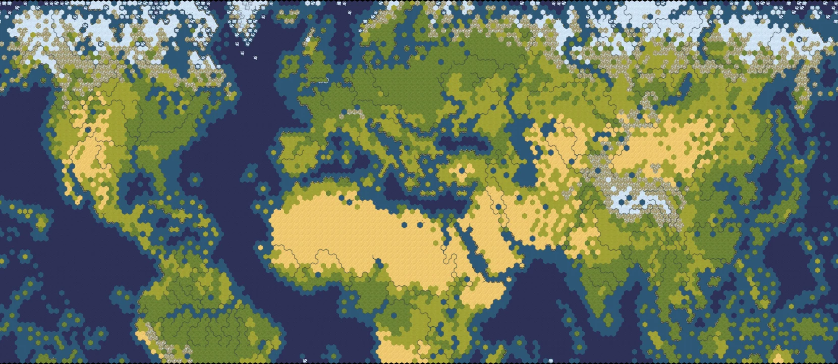 Sid Meier's Civilization 6 "Карта земли 160х80 Final Version"