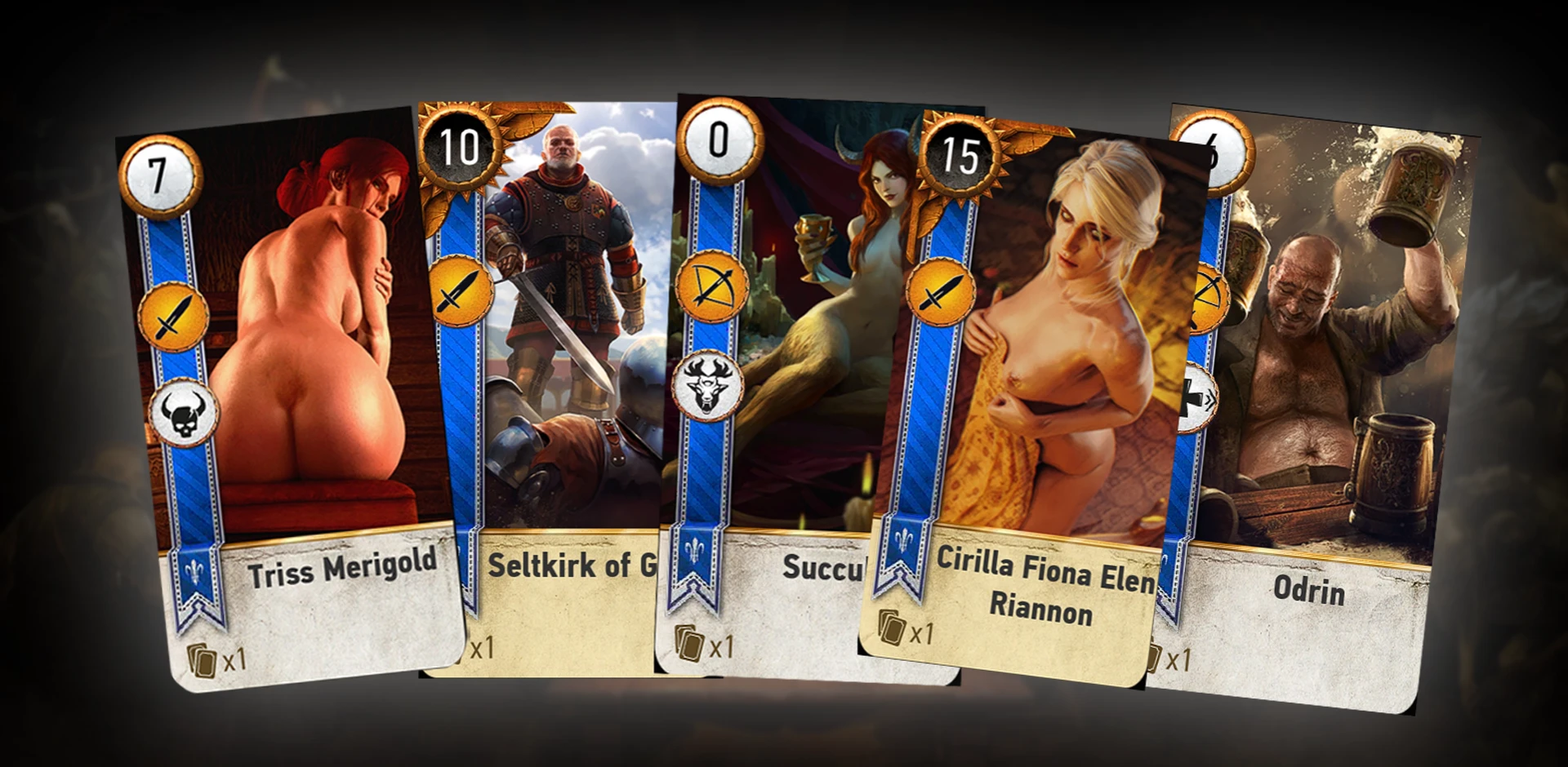 Witcher 3 "Эротический Гвинт"