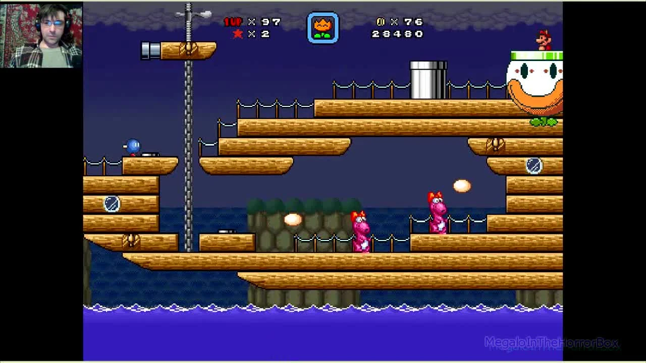 Super Mario Bros. X (v. 2.0) - The Invasion 2 - 7 уровень - Водные процедуры (на русском)