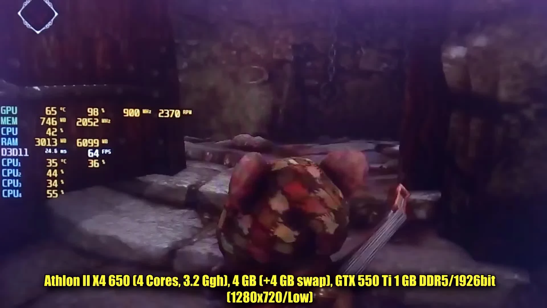 Ghost of a Tale на слабом ПК (2-4 Cores, 4-8 Ram, GeForce 630/550Ti, Radeon HD 7870)