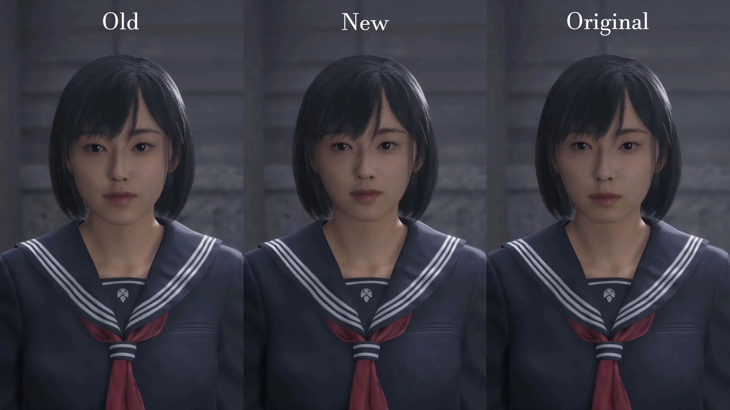 Silent Hill f "Пак коррекции лиц Хинако, Ринко и Сакуко"